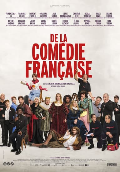 poster van de film De la Comédie-Française