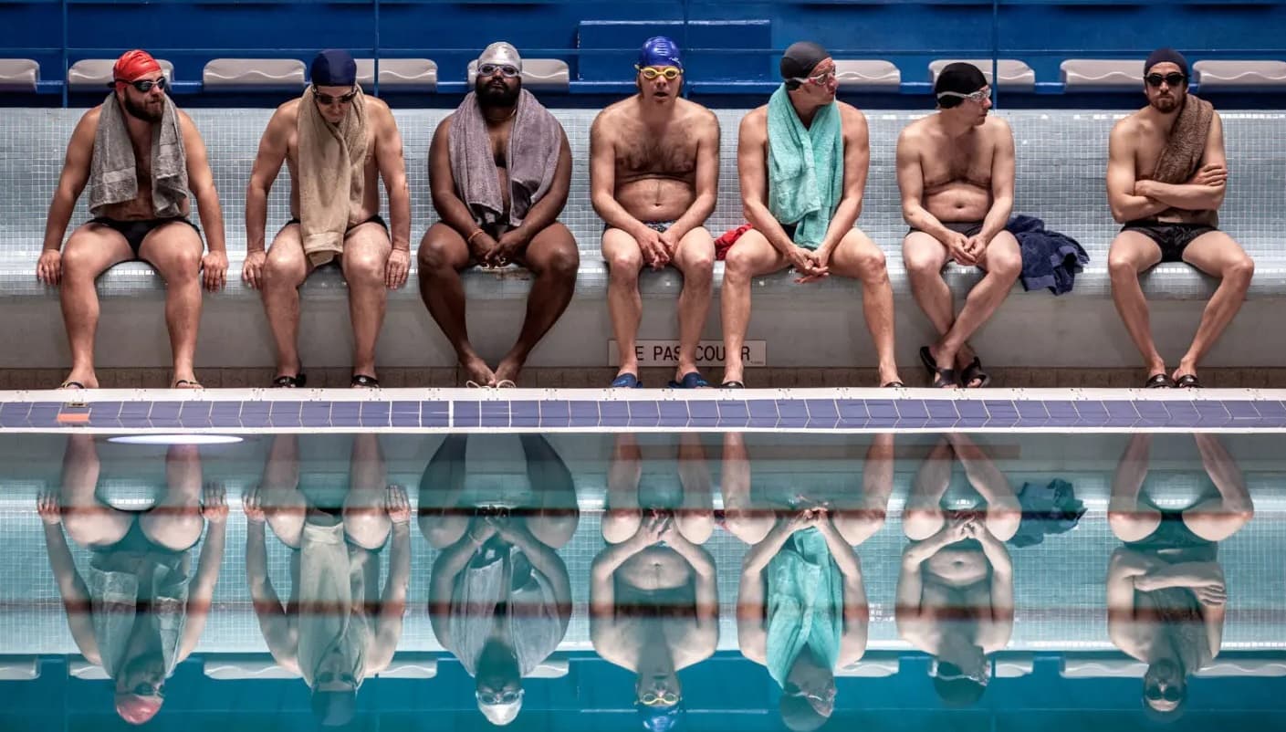 still van de film Le Grand Bain, onderdeel van ons Regie Voorafje programma