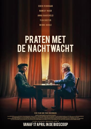 Poster van de film praten met de nachtwacht